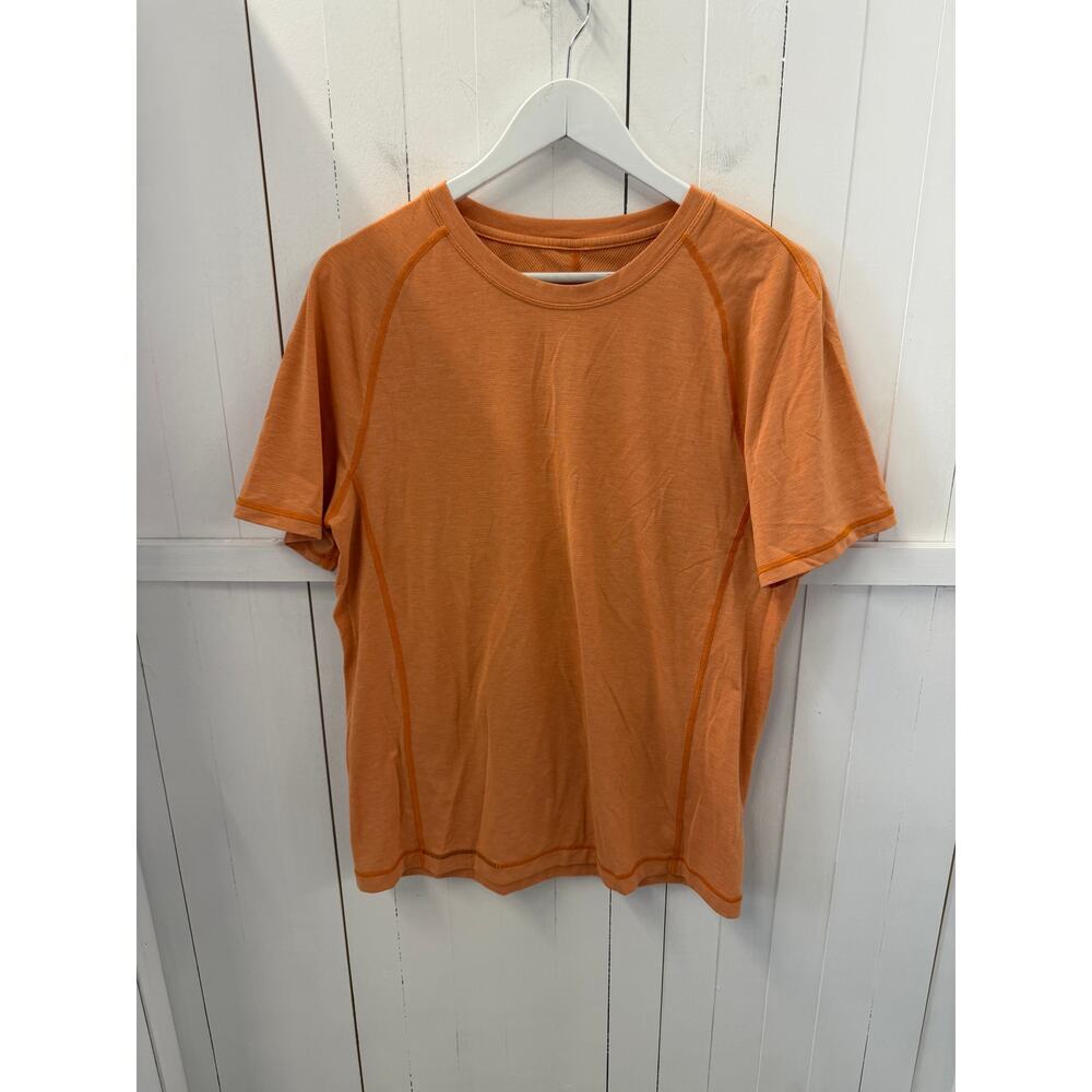 Lululemon Orange Men's T-Shirt